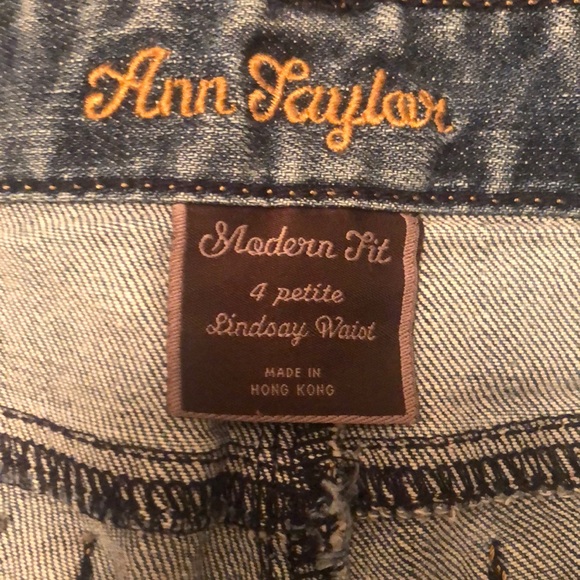 Ann Taylor denim jeans - Picture 2 of 3